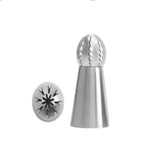 HPK Stainless Steel Speciality Icing Nozzle Steel Pack of 1 - Image 1