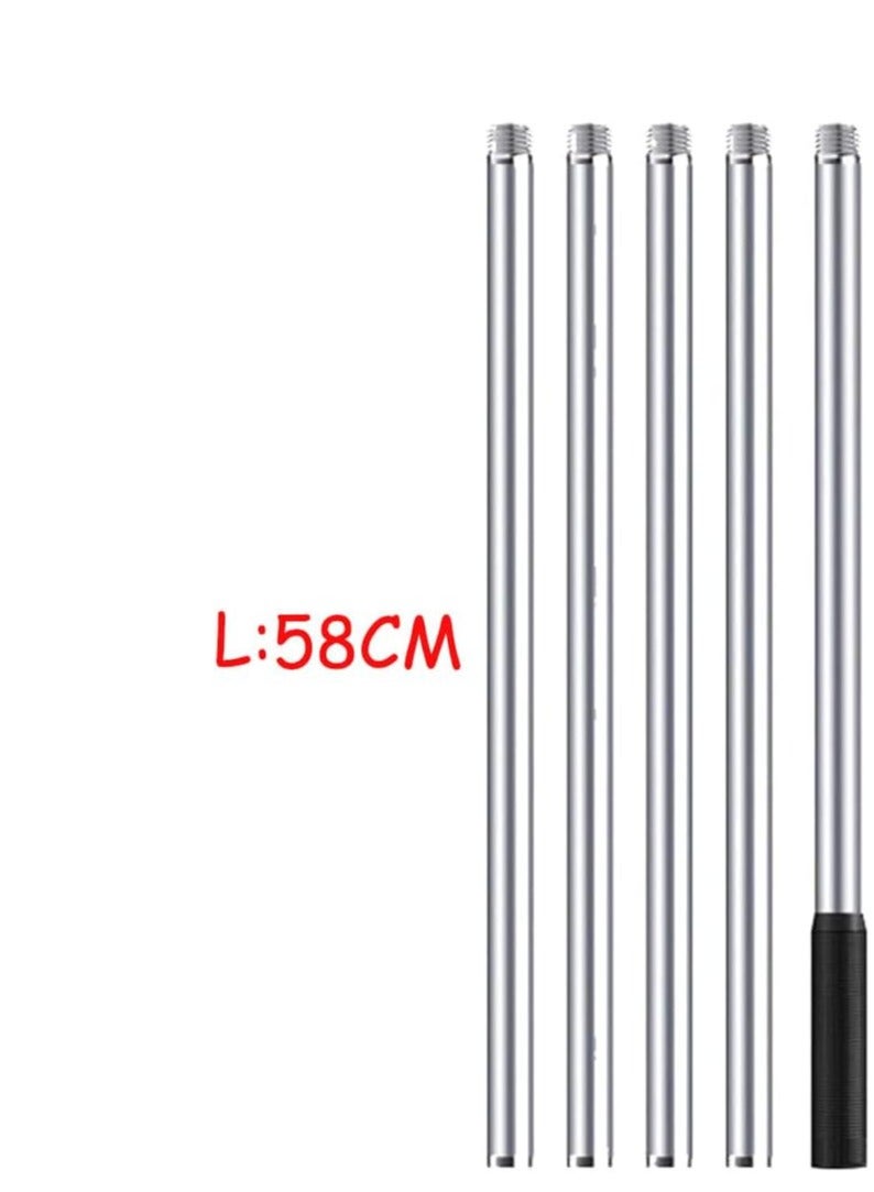 BlueFire Professional Ceiling Roofing Tool with Telescopic Pole – Adjustable Power Levels, Low Noise, Dust-Free, Fits 20-57mm Nails for HVAC, Ductwork & Construction - Image 3