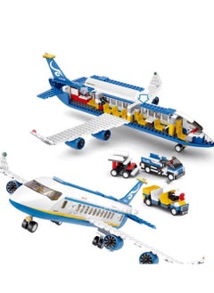 XiuWoo 463 Pieces Building Blocks City Airplane Station Toy for 6-12 Years Old Boys,City Airport Building Kits Kids Toys STEM Learning Building Bricks, for 6-12 Children  - Image 1