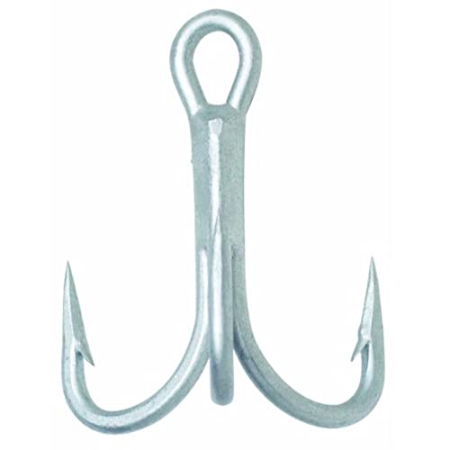 VMC 9626PS#3/0C O'Shaugnessy 3/0 Permasteel Treble Hooks, 25-Pack - Image 1