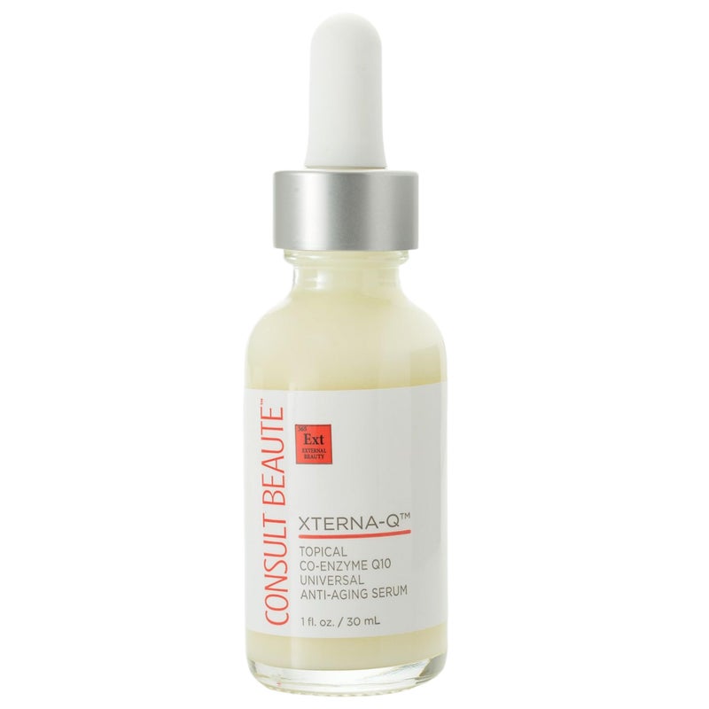 Consult Beaute XternaQ Topical COEnzyme Q10 Universal AntiAging Serum for Face and Neck 1 oz CoQ10 Peptides Bergamot Fruit Oil Antioxidant Skin Care