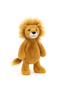 Jellycat Jellycat Bashful Lion Stuffed Animal, Medium 12 inches | Big Cat Plush Toy | Classic Children's Gift  - Image 5