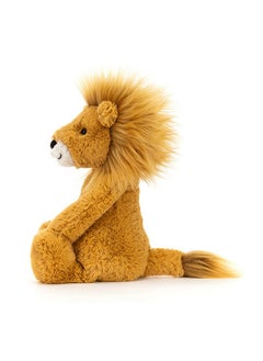 Jellycat Jellycat Bashful Lion Stuffed Animal, Medium 12 inches | Big Cat Plush Toy | Classic Children's Gift  - Image 3