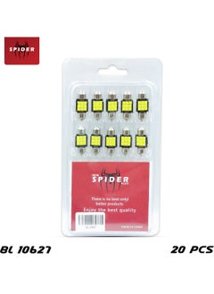 سبايدر مجموعة مصابيح LED العنكبوتية، 20 قطعة، سطوع عالي، إضاءة LED BL 10627  - Image 1