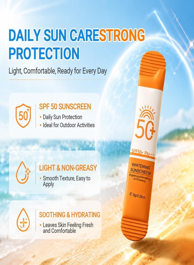 Erinde 30 Pack Travel Size Sunscreen, SPF 50+, Mini Sunscreen Bulk for Face & Body, Waterproof & Non-Greasy, Travel Size Sunscreen Packets for Summer Beach And Outdoor Must Haves, 0.28 Oz/Pack - Image 2