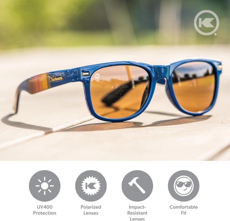 Knockaround نظارات شمسية قطبية فورت نوكس للرجال والنساء - حماية UV400 - Image 2
