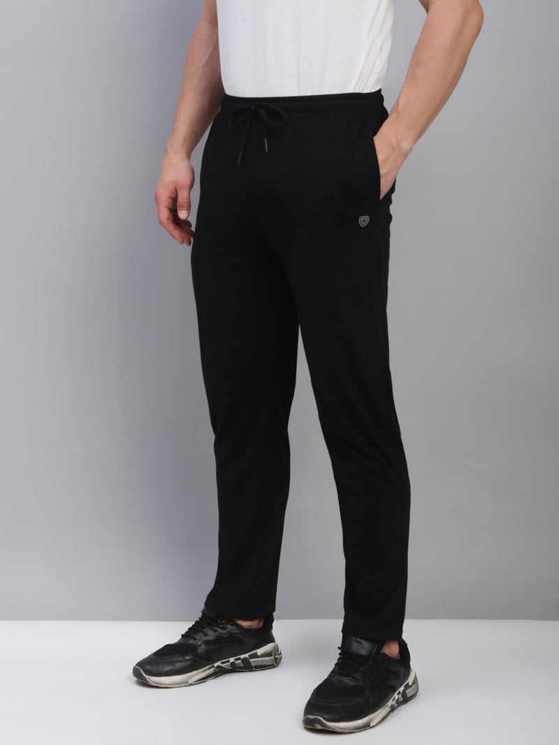 Lux Cozi Solid Regular Fit Cotton Trackpant for Men_COZI_2151_BLK_XL_1PC - Image 5