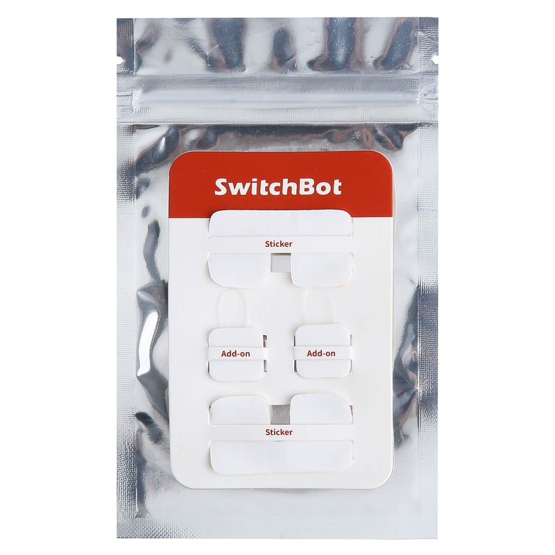 SwitchBot Accessory Add-on 3M Sticker Mate for Smart Home - Pack of 4 - Image 3
