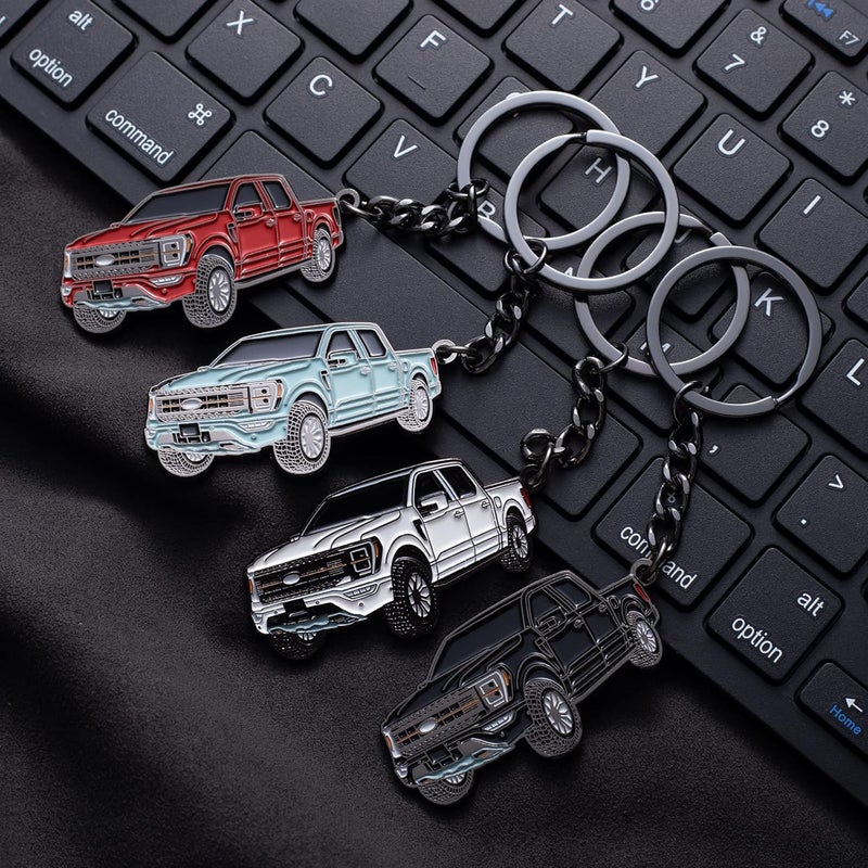 SINLAKUA Ford F150 Keychain with Raised Details - Image 5