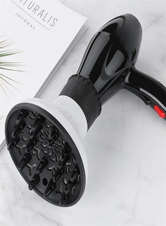 Excefore EXCEFORE, Hair Diffuser Attachment, Adjustable Hair Dryer Diffuser for Natural Wave Frizz Free Curls Hair, Professional Portable Salon Tool - Image 4