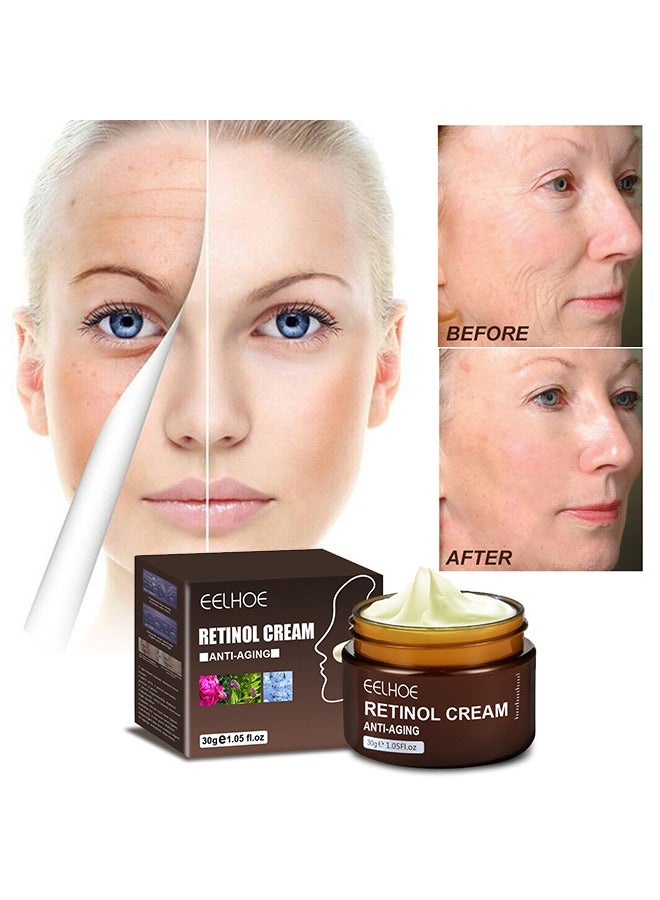 إيلهو كريم الريتينول المضاد للشيخوخة ، كريم شد التجاعيد ، كريم ريتينول لشد البشرة وتنشيطها 30 جم - Image 1