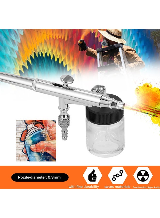 NIBEMINENT Professional Painting Airbrush Kit Multicolour - Image 2