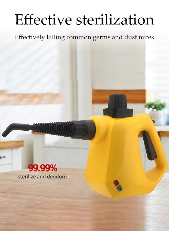 DUNISO Handheld Steam Cleaner, Multifunctional High Temperature Pressurized Steam Cleaner, With 10 Pcs Accessories, Suitable For Range Hood, Gas Stove, Glass, Doors And Windows, Sofa - Image 5