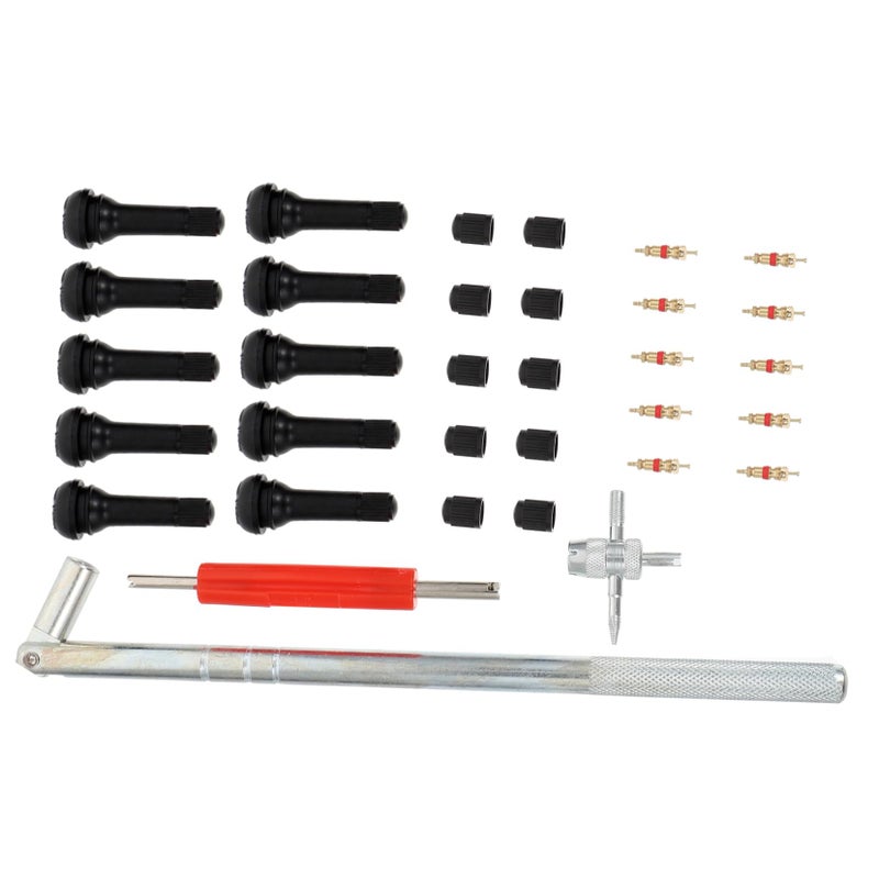 Universal Tire Valve Core Tool Kit For Easy Installation And Removal Durable Lightweight Design - Image 2