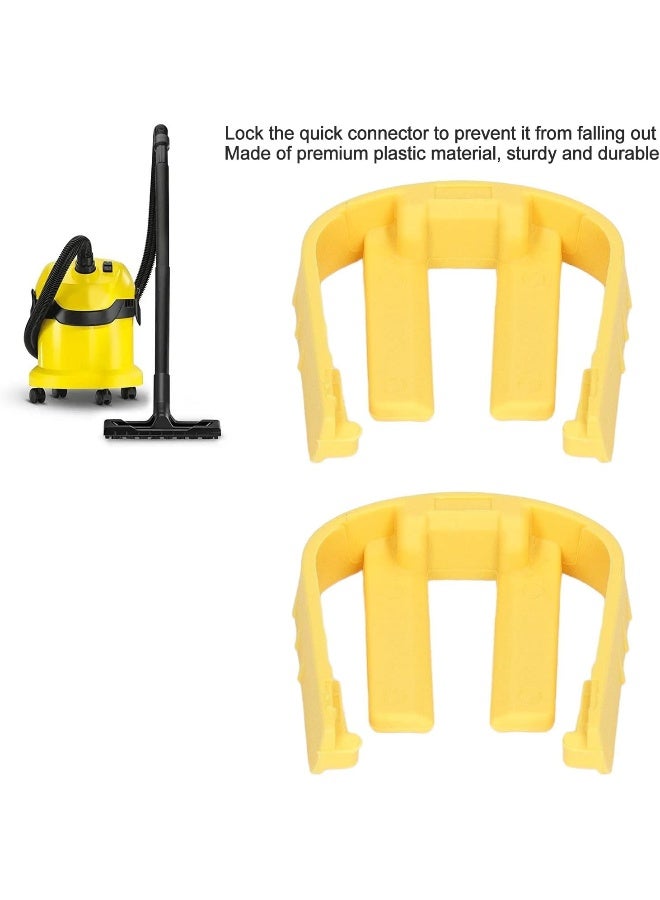 Garosa 2Pieces Pressure Washer Quick Connector Buckle Car Washer C Clip Replacement Part For Karcher K2 K3 K7 (Yellow)  - Image 3