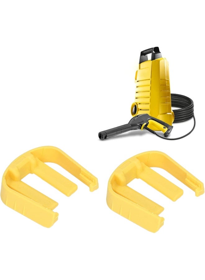 Garosa 2Pieces Pressure Washer Quick Connector Buckle Car Washer C Clip Replacement Part For Karcher K2 K3 K7 (Yellow)  - Image 4