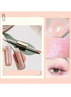 Mei Lifestyle Double Head Liquid Eyeshadow and Eye Concealer - Shiny, Glitter, Pearlescent, Long-Lasting Eye Makeup  - Image 1