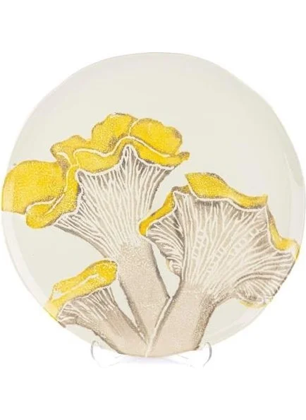 Mikasa Moor Amorphous Yellow Ceramic Plate 29CM