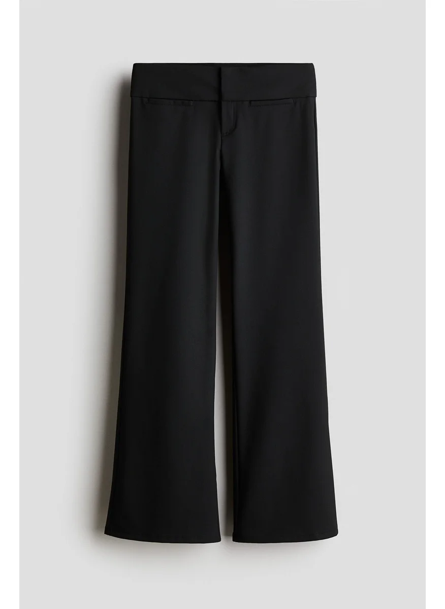H&M Flared Suit Trousers