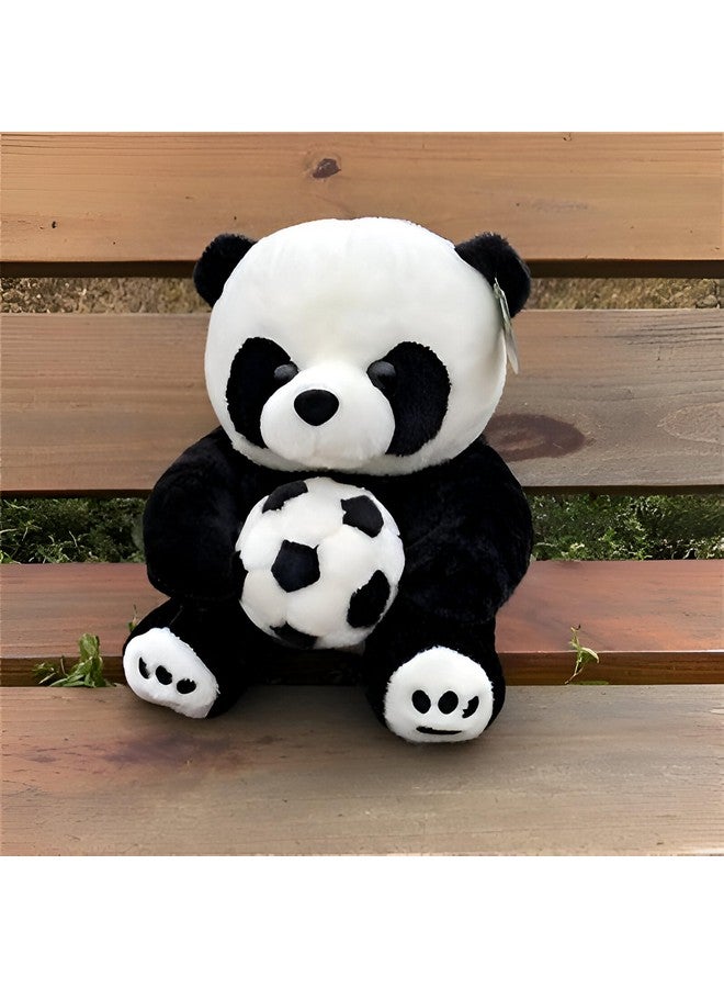 Tickles Tickles Panda with Ball Soft Stuffed Plush Animal Toy for Kids Boys & Girls Birthday Gifts (Color: Black & White Size: 25 cm)  - Image 1