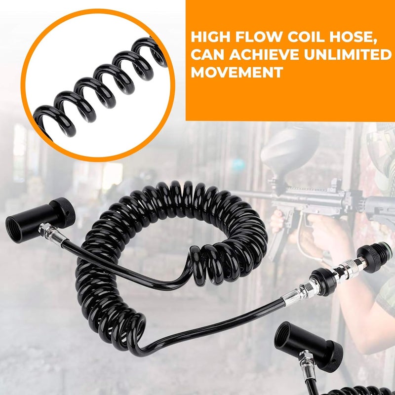 3Skull Store rap4 CO2 HPA Paintball Thick Coiled Remote QD ON/OFF - Image 4