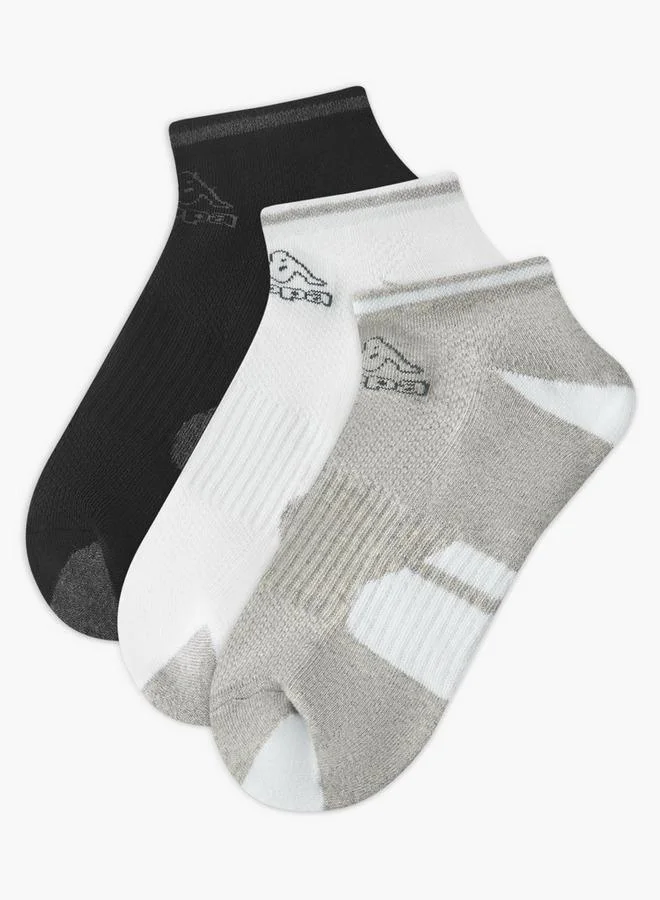 Kappa Kappa Men Socks Ankle Length - Set of 3