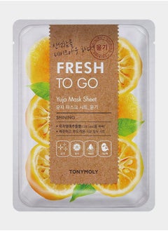 TONYMOLY Fresh To Go Yuja Mask Sheet 