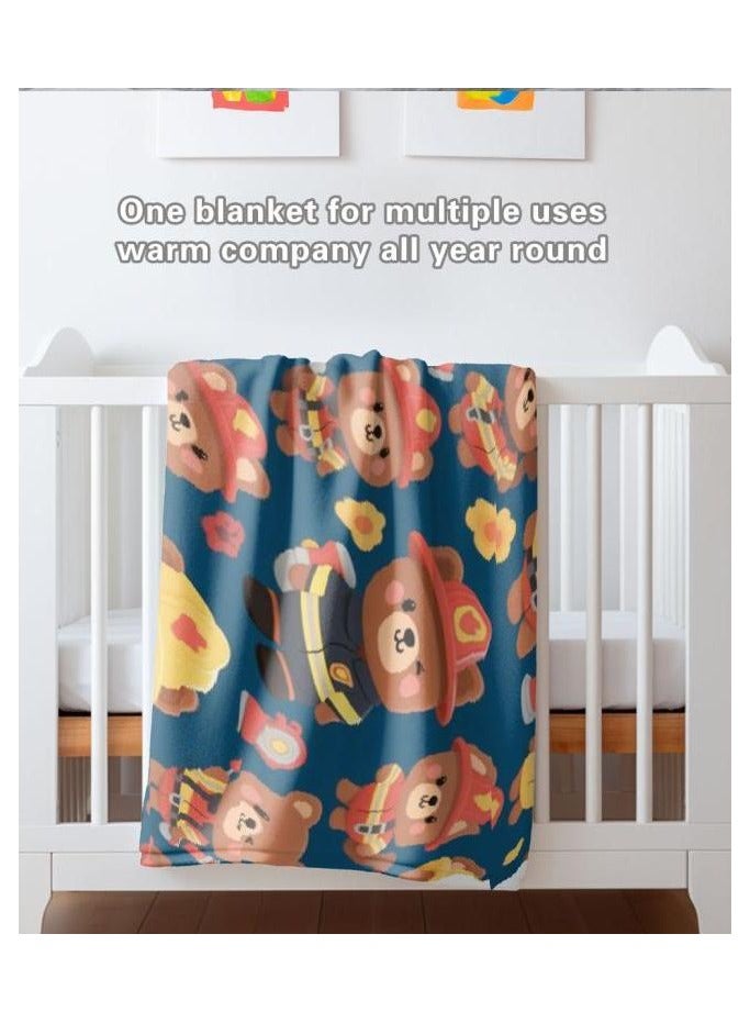 general Flannel thin blanket (warm and comfortable, suitable for sleep, gaming, dust removal and sandproof) 150cm*200cm - 862 - Image 5