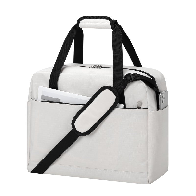 iFARADAY Carry on Duffle Bag for Travel - 16x7x12.5 Airline Approved Personal Item Travel Bag with Shoulder Strap for Men and Women (Black) - Image 1