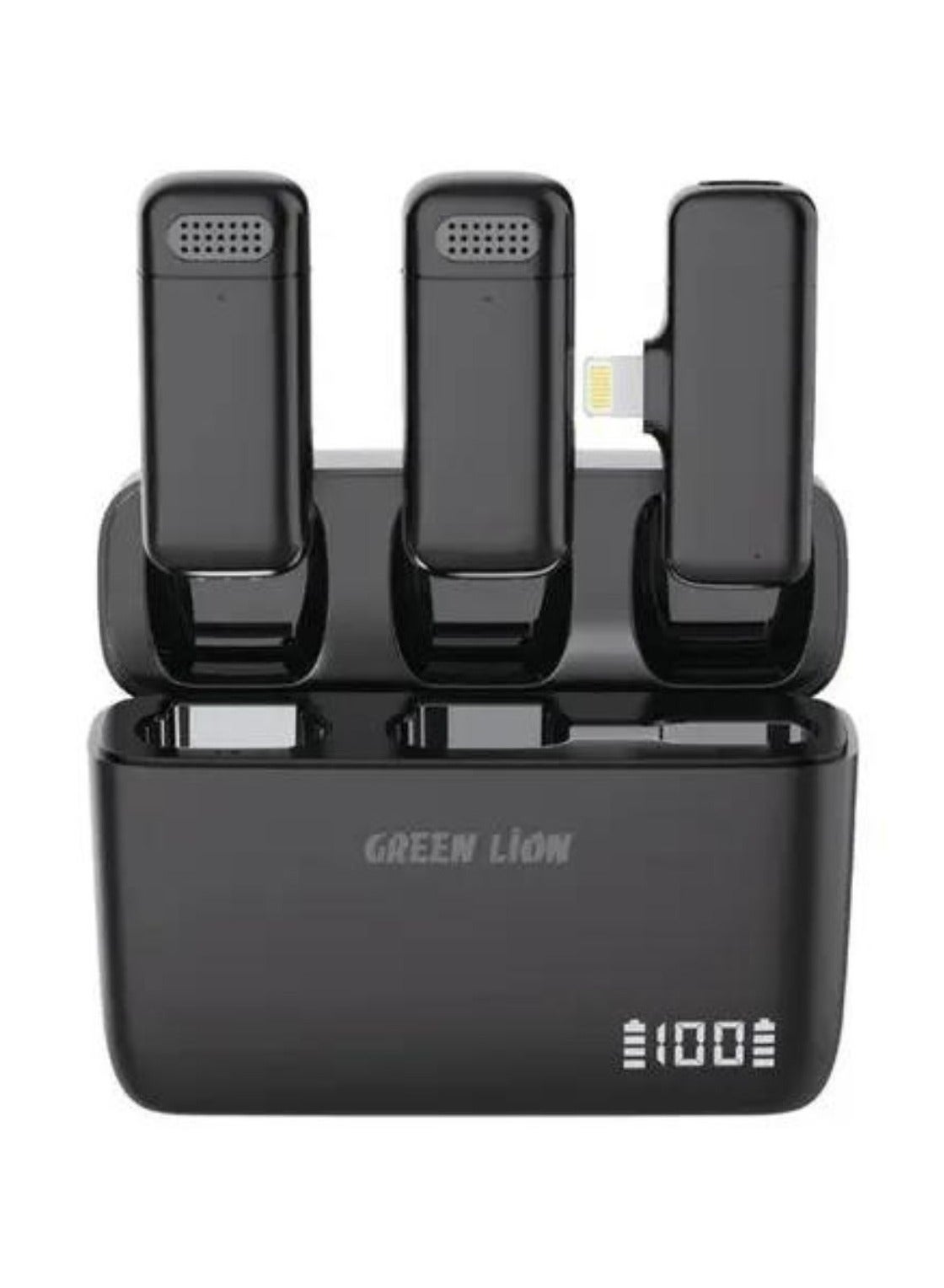 Green Lion Green Lion Duo Cast Wireless Lightening Microphone 500mAh 85.5 g Z857699051BC7BDC5356CZ