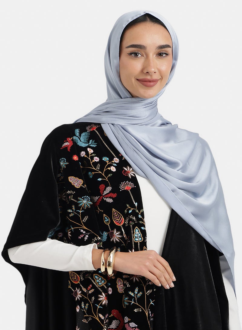 Carina Pure Sheen Satin Scarf - Image 1