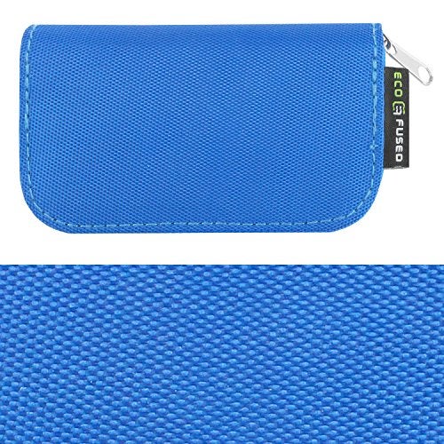 Eco-Fused Memory Card Case - Fits up to 22x SD, SDHC, Micro SD, Mini SD and 4X CF - Holder with 22 Slots (Blue / 22 Slots - 1 Pack) - Image 5