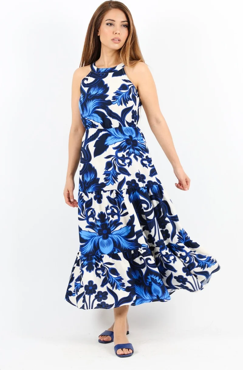 Ritnice Floral Tiered Dress