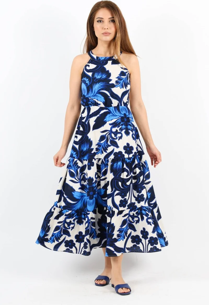 Ritnice Floral Tiered Dress