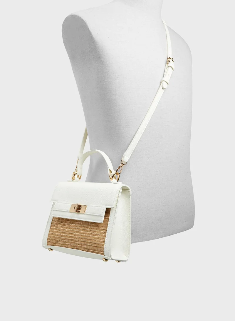 CALL IT SPRING Bulletproof Top Handle Clutch Bag