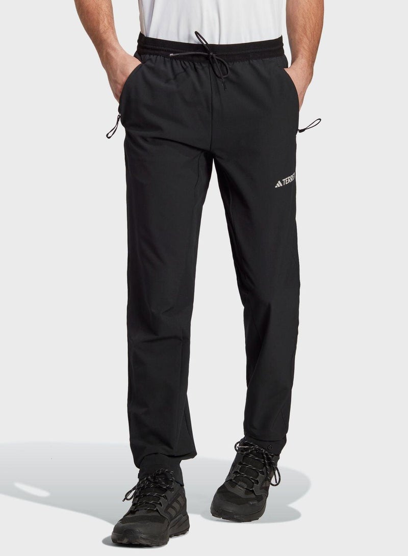 Adidas Liteflex Pts Black Hiking Pants For Men Xs - Image 1