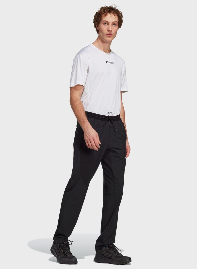 Adidas Liteflex Pts Black Hiking Pants For Men Xs - Image 3