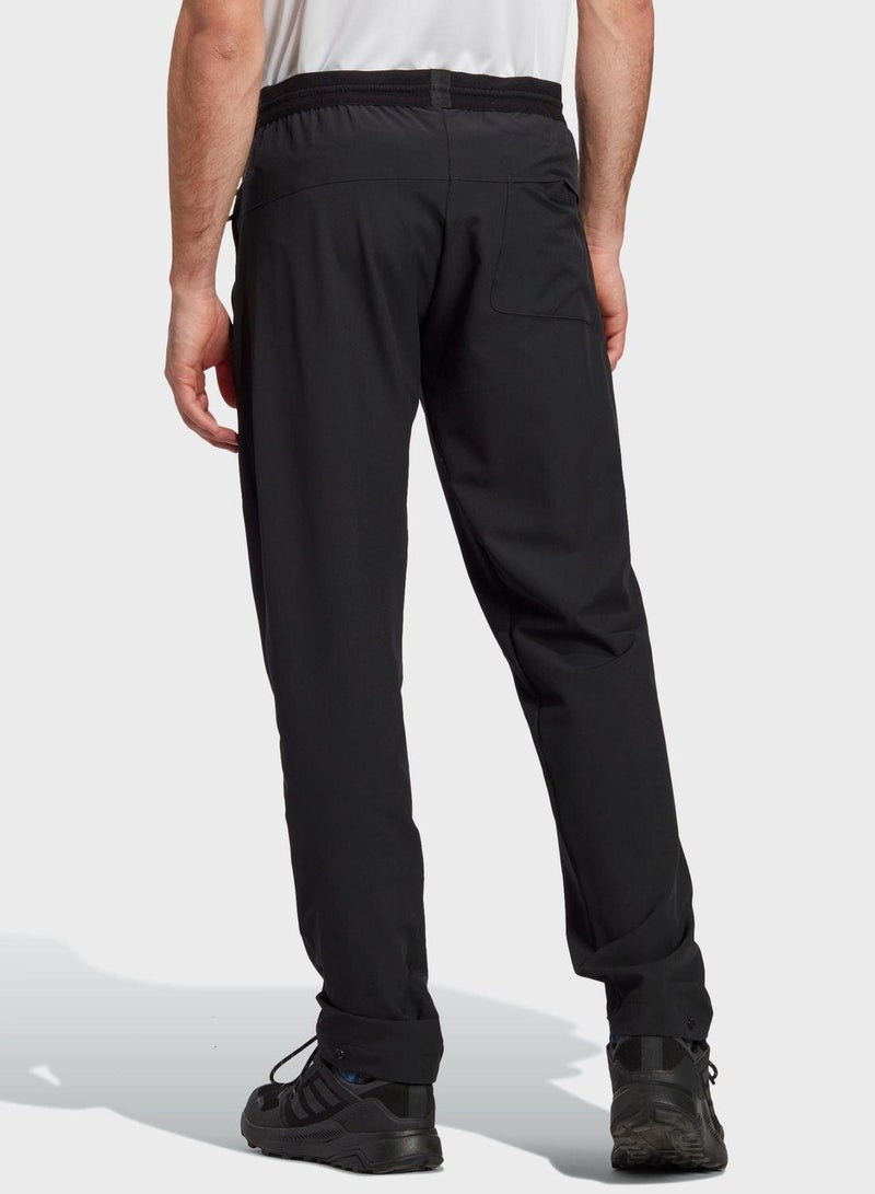 Adidas Liteflex Pts Black Hiking Pants For Men Xs - Image 2