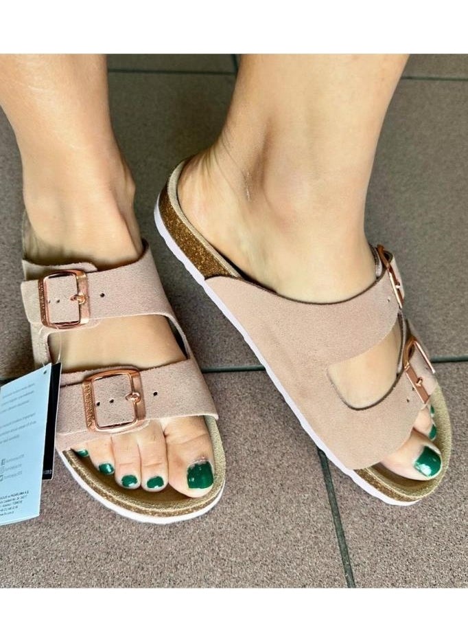 LUMBERJACK - Jolie Su 4fx 101687105 Anatomical Sole Women's Slippers Powder 36-40 - Image 1