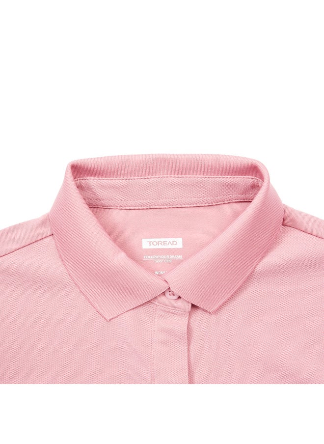 TOREAD Women's Functional Polo Short Sleeve T-shirt - TAJJAL82232  - Image 4