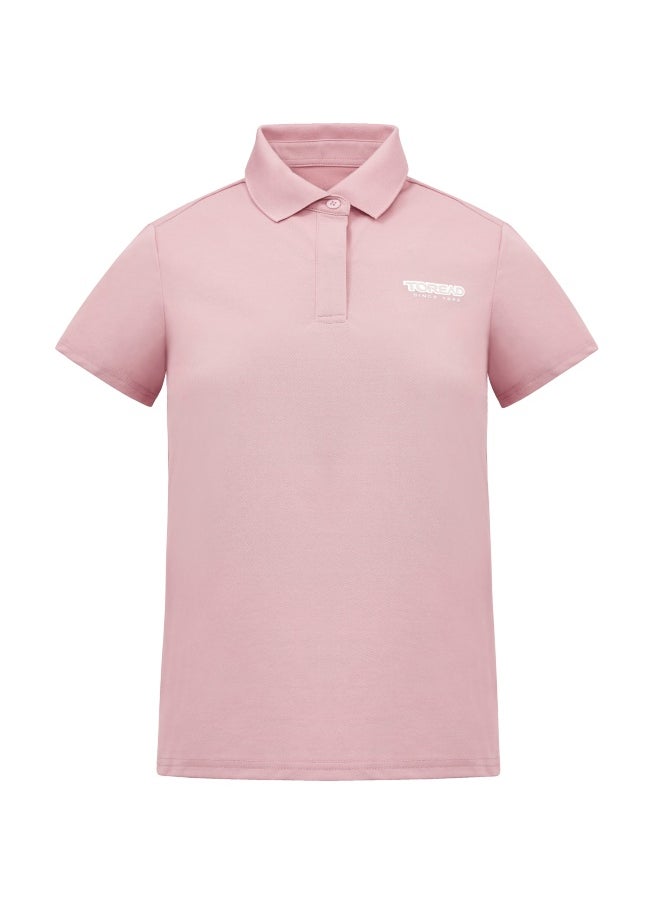 TOREAD Women's Functional Polo Short Sleeve T-shirt - TAJJAL82232  - Image 1