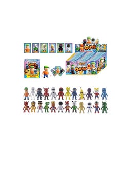 24Pcs/Set Stumble Guys Figures, Anime Toyfigure Q Version Action Figure PVC Model Toys Cake Decorations Gift for Kids