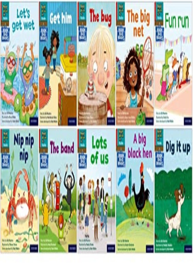 Read Write Inc. Phonics: Red Ditty Book Bag Books Mixed Pack Of 10 