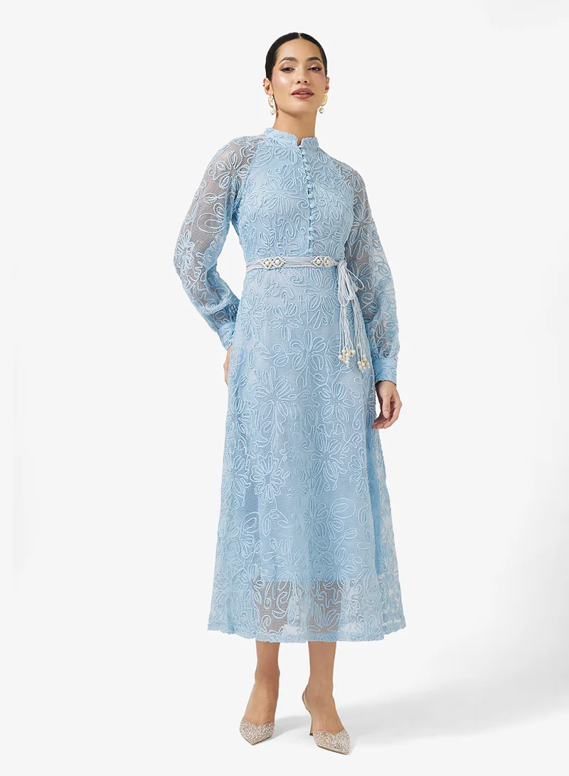Khizana Lace A-line Dress