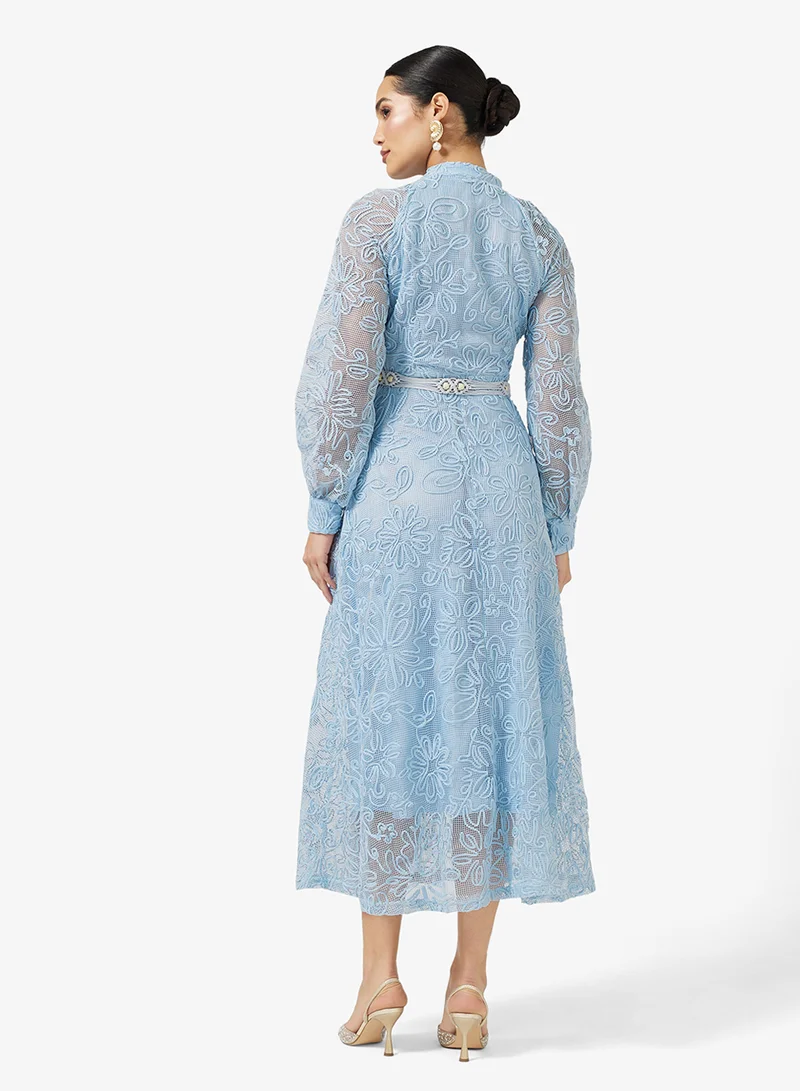 Khizana Lace A-line Dress