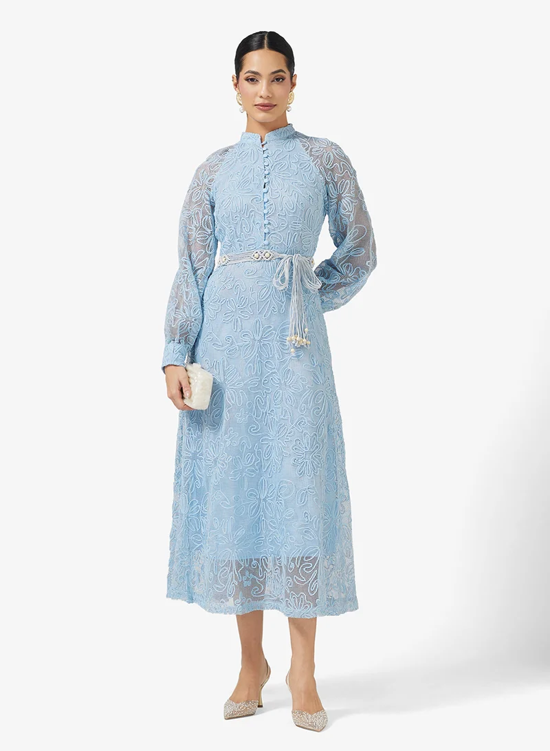 Khizana Lace A-line Dress