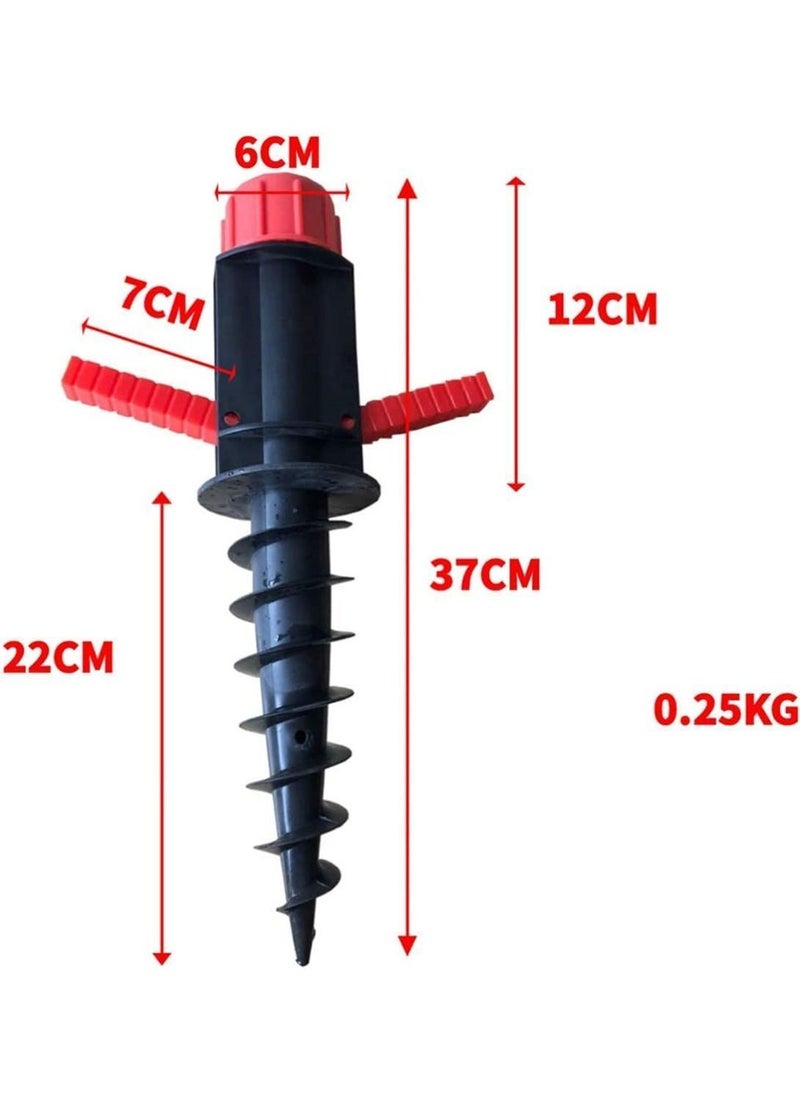 Y&D Umbrella Anchor Stand, Beach Stand Holder Plastic Sand Grabber Fishing Pole Outdoor Supplies  - Image 4