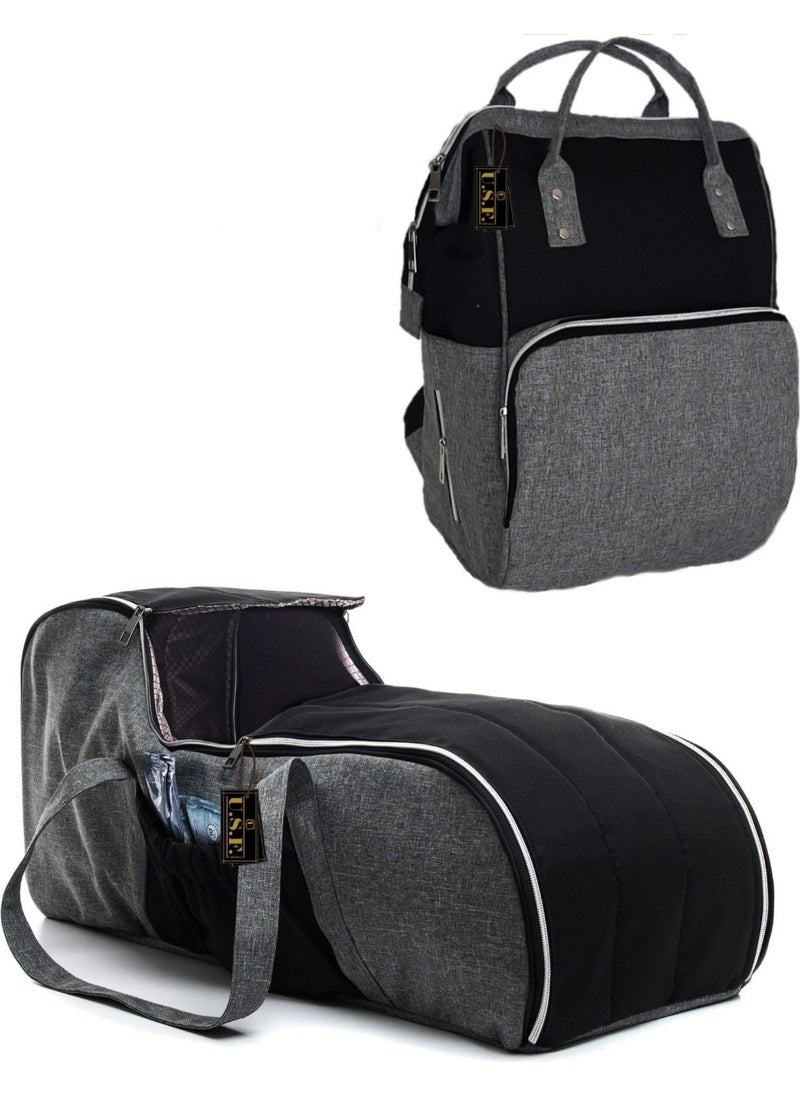 U.S.F Carrycot, Baby Carrier, Stroller + Hospital Release Mother and Baby Care Bag Set of 2  - Image 1