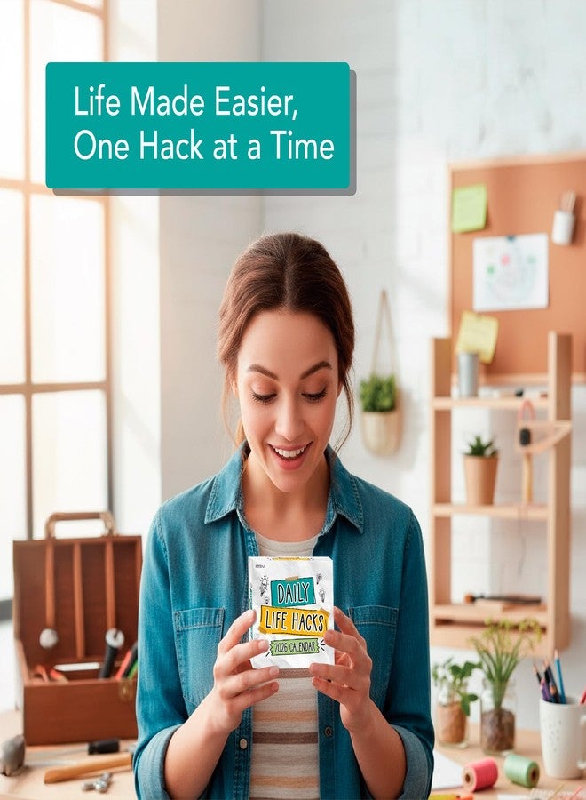 تقويم مكتبي لعام ٢٠٢٦ يتضمن نصائح وحيل يومية | تقويم يومي قابل للتمزيق مع ٣٦٥ نصيحة وحقيقة شيقة لكل يوم من أيام السنة، هدية تقويم ممتعة للرجال أو النساء، هدية مثالية لعيد الميلاد للمنزل أو المكتب - Image 5