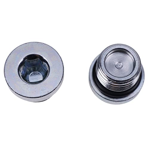 JZGRDN 2PCS Front Gearcase Fill Plug Oil Drain Plug 2203739 2203738 for Polaris Sportsman RZR Ranger 570 500 1000 - Image 4